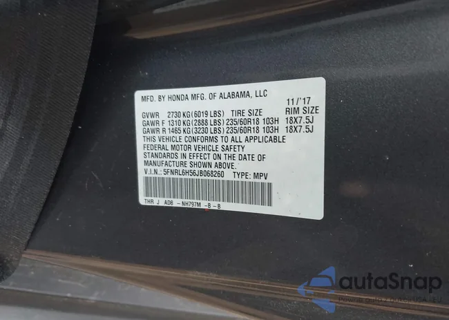 5FNRL6H56JB068260: 37505519