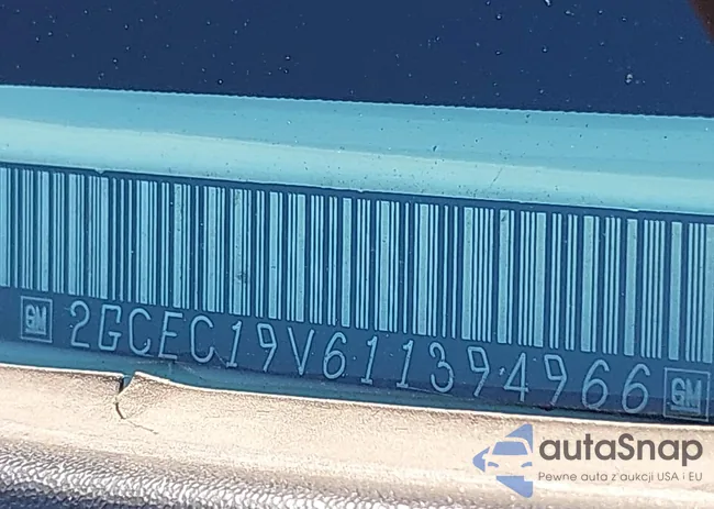 2GCEC19V611394966: 37505950