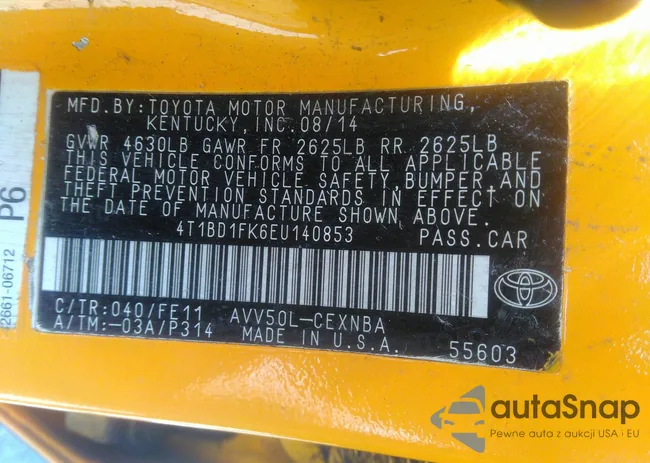 4T1BD1FK6EU140853: 36580826