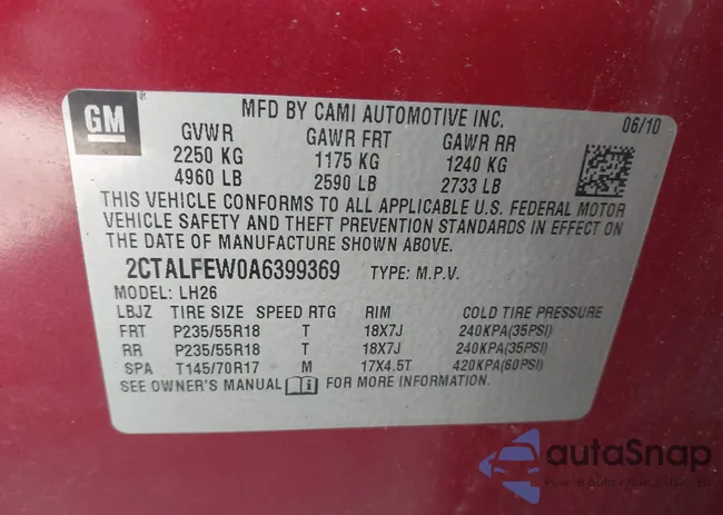 2CTALFEW0A6399369: 36729780