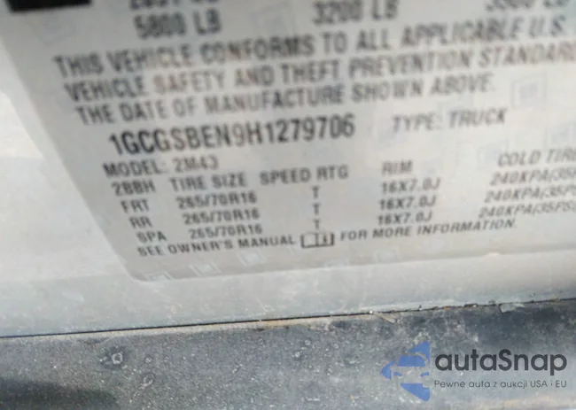 1GCGSBEN9H1279706: 36739734