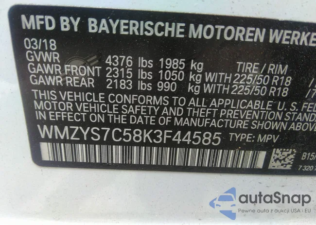 WMZYS7C58K3F44585: 36775280