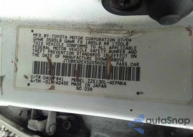 JTDBR32EX52056063: 36776312