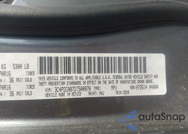 3C4PDCAB7DT500878: 36811693