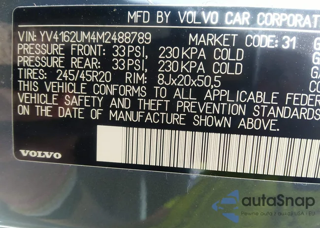 YV4162UM4M2488789: 36818350