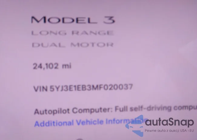 5YJ3E1EB3MF020037: 36898261