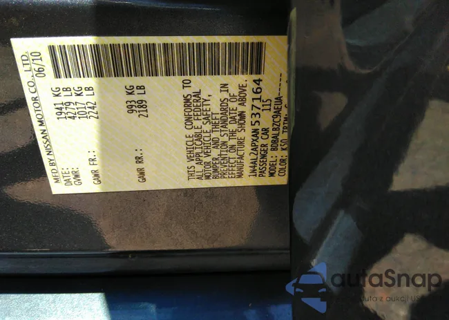 1N4AL2APXAN537164: 36922657