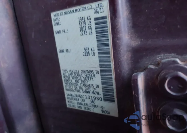 1N4AL2AP6CC131980: 37930359