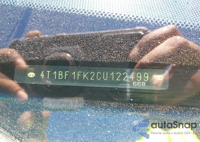 4T1BF1FK2CU122499: 37953445