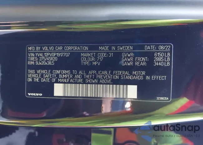 YV4L12PV0P1917707: 37989569