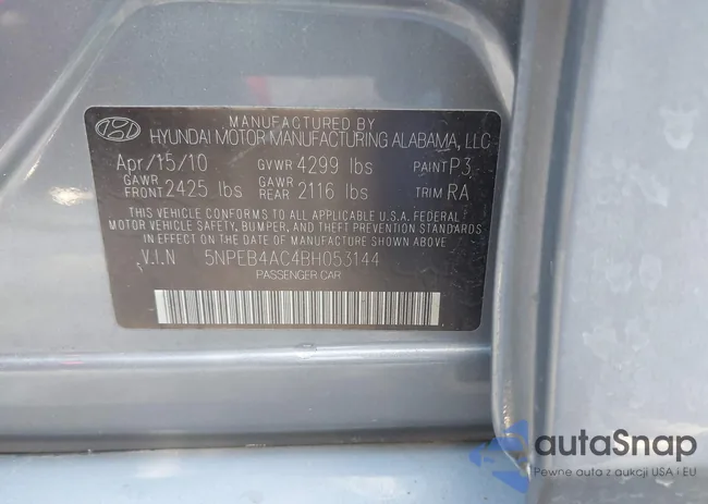 5NPEB4AC4BH053144: 38012991