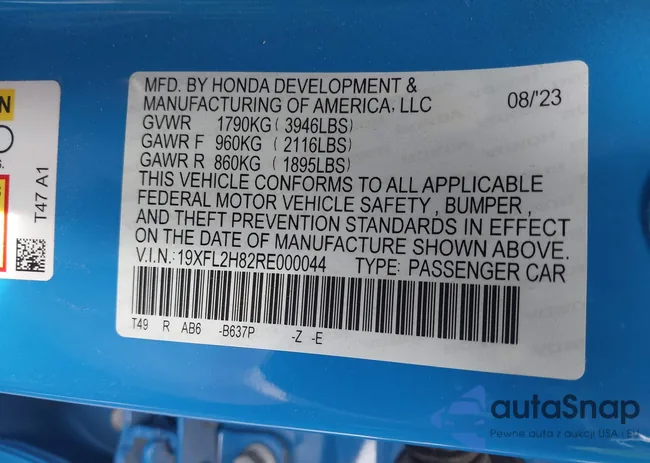 19XFL2H82RE000044: 38068183