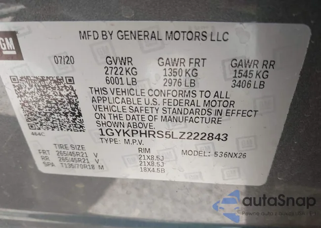 1GYKPHRS5LZ222843: 38100566