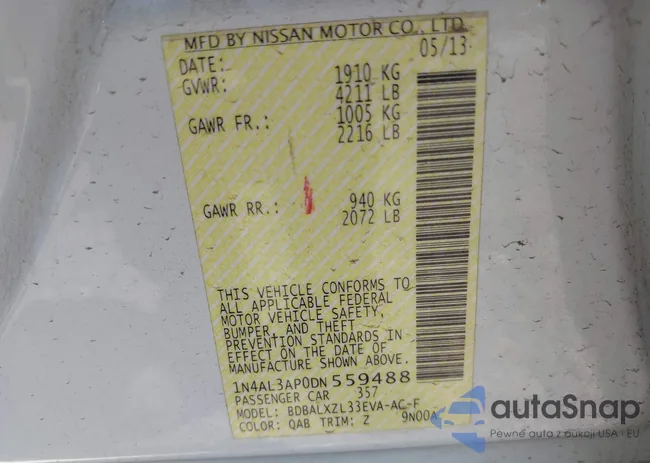 1N4AL3AP0DN559488: 38111467