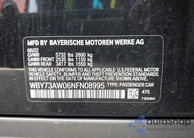 WBY73AW06NFN08995: 38146694