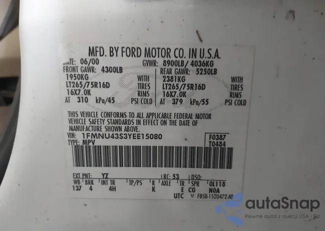 1FMNU43S3YEE15080: 38200360