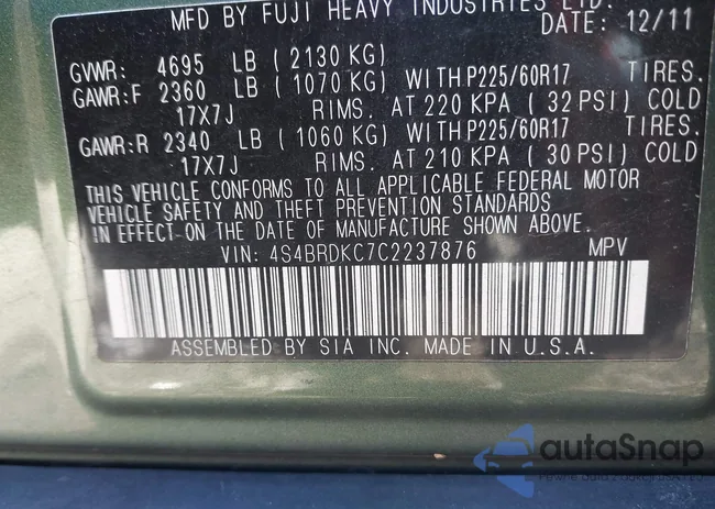 4S4BRDKC7C2237876: 38211904