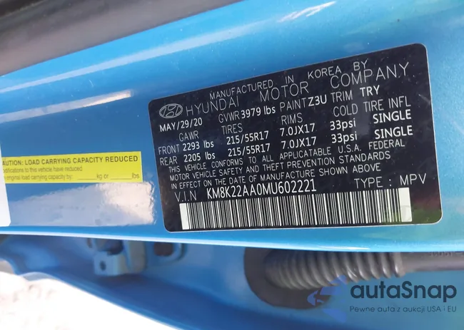 KM8K22AA0MU602221: 38243290