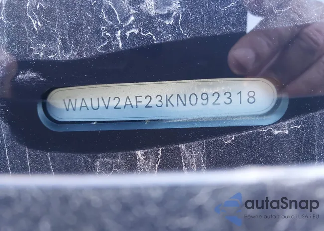 WAUV2AF23KN092318: 38290780