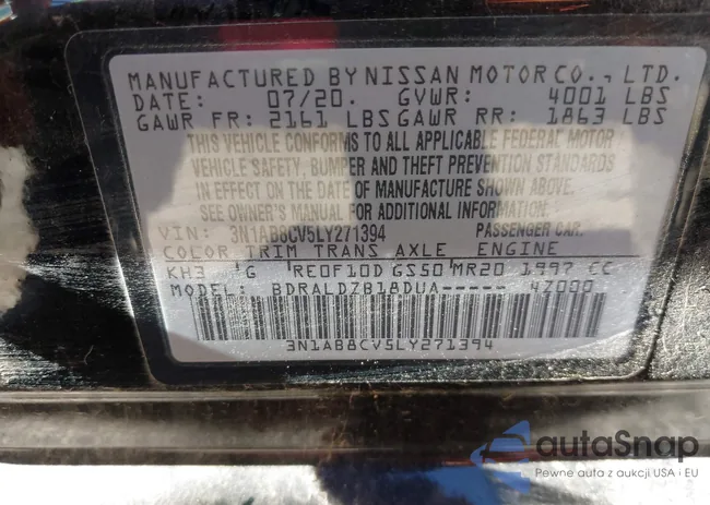 3N1AB8CV5LY271394: 38299260