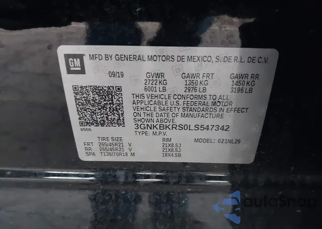 3GNKBKRS0LS547342: 38299970