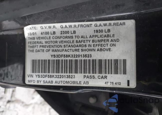 YS3DF58K322013523: 38356678