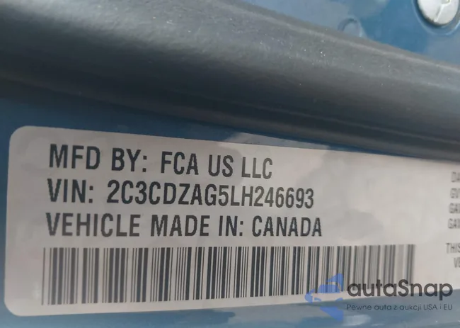 2C3CDZAG5LH246693: 38357072