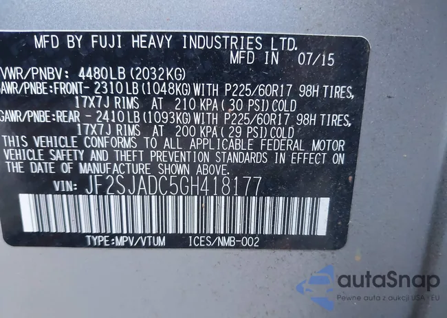 JF2SJADC5GH418177: 38374511