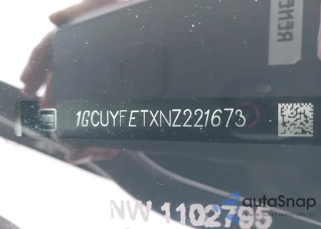 1GCUYFETXNZ221673: 38392073