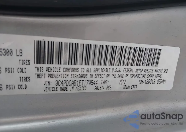 3C4PDCAB1ET170544: 38404545