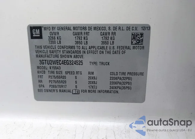 3GTU2WEC4EG324525: 38411601