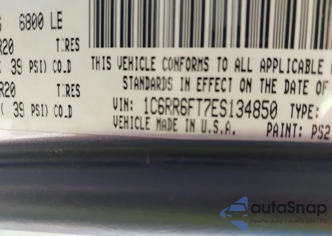 1C6RR6FT7ES134850: 38438122