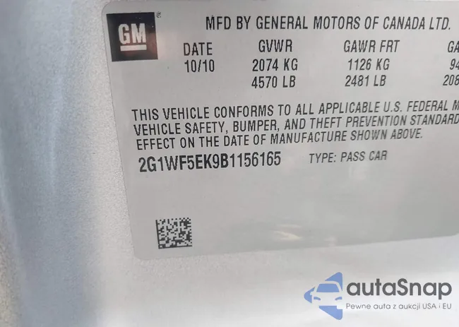 2G1WF5EK9B1156165: 38441865