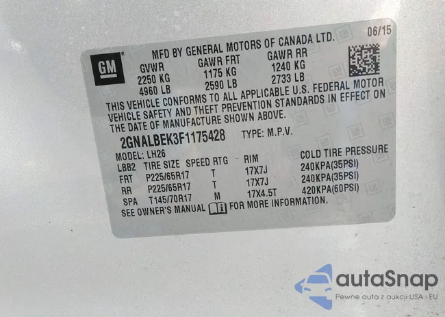 2GNALBEK3F1175428: 38446587