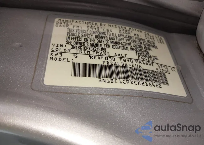 3N1BC1CPXCK215450: 38455084