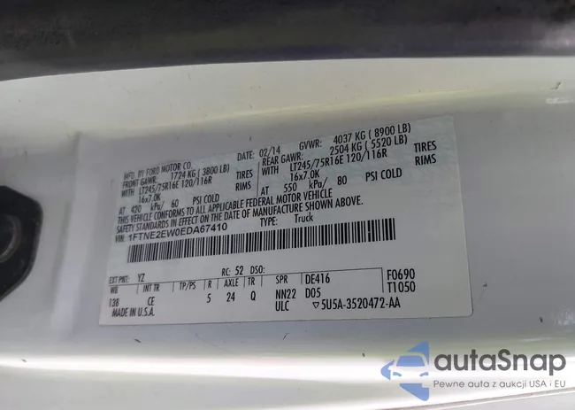 1FTNE2EW0EDA67410: 38456527