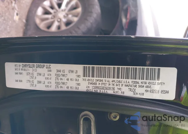 1C6RR6GG8DS639196: 38485799