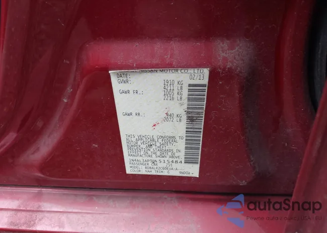 1N4AL3AP3DN515484: 38505932