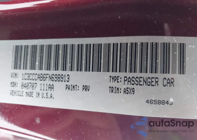 1C3CCCAB6FN698913: 38516572