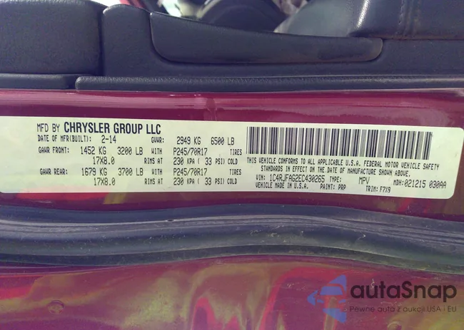 1C4RJFAG2EC430265: 37563809