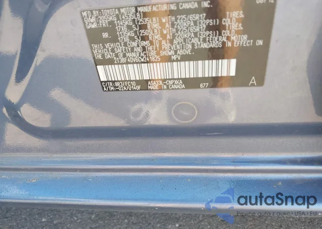 2T3BF4DV6CW241825: 37573638