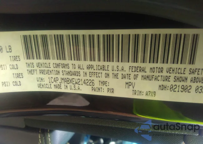 1C4PJMABXEW214226: 37585722