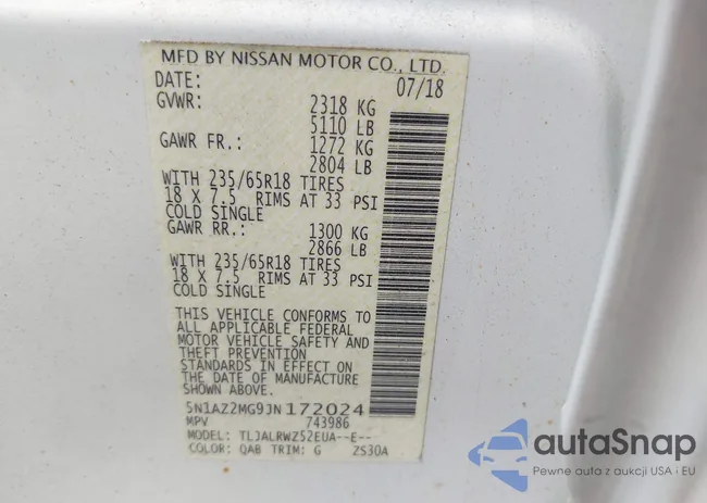 5N1AZ2MG9JN172024: 37621081