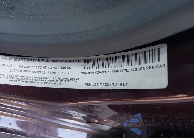 ZAM57XSA5G1177756: 37638779