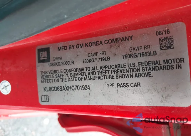 KL8CD6SAXHC701934: 37645988