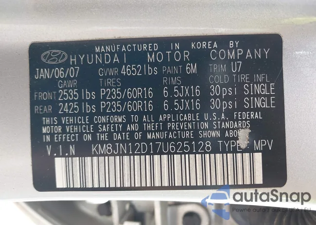 KM8JN12D17U625128: 37668244