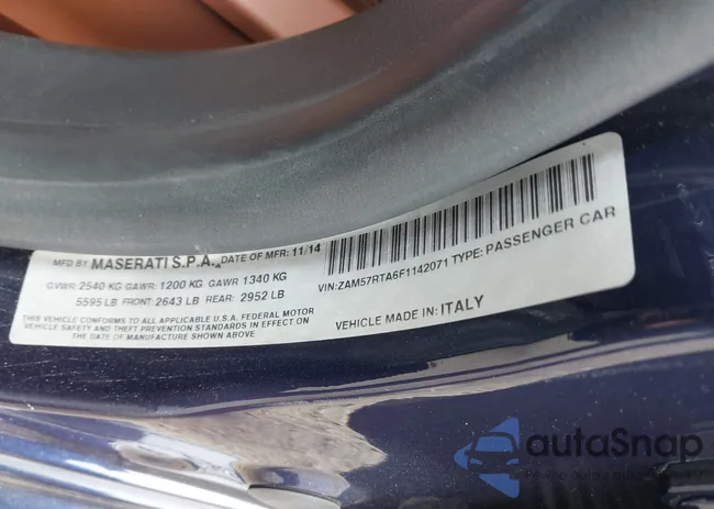 ZAM57RTA6F1142071: 37673497