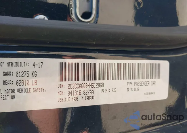 2C3CCAGG0HH612868: 37704561