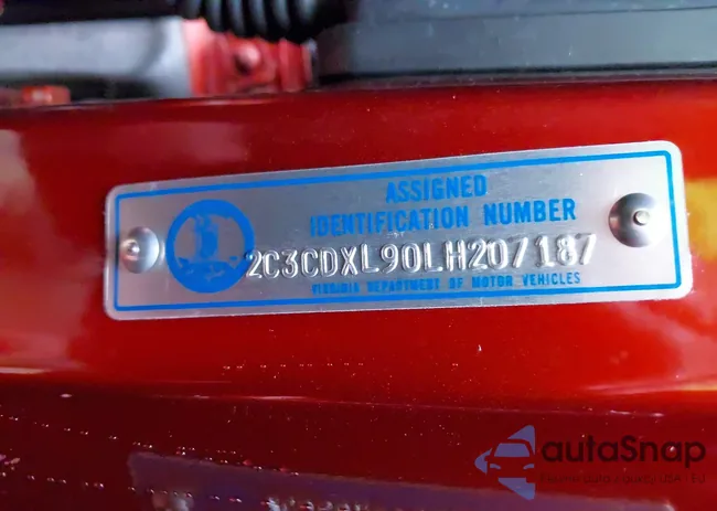 2C3CDXL90LH207187: 37704034