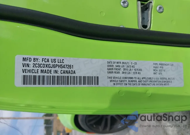 2C3CDXGJ6PH547261: 37706405